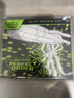 Pokemon TCG 2026 Mega Evolutions Perfect Order ETB Elite Trainer Box SEALED NEW - Image 1