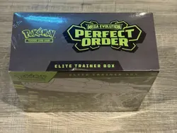 Pokemon Mega Evolution Perfect Order Elite Trainer Box ETB New & Sealed - Image 2