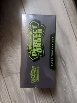 Mega Evolution Perfect Order Pokemon TCG Elite Trainer Box ETB New & Sealed - Image 4