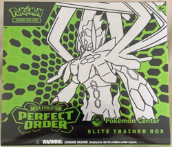 Mega Evolution Perfect Order Pokemon Center Elite Trainer Box ETB New & Sealed - Image 1