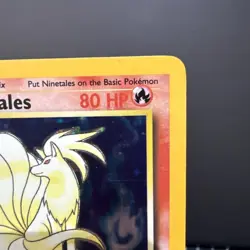 Vintage Pokemon Ninetales Base Set 12/102 Holo LP/NM - Image 3