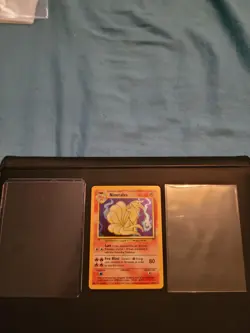 Ninetales 12/102 Holo Rare LP Base Set Pokemon TCG - Image 1