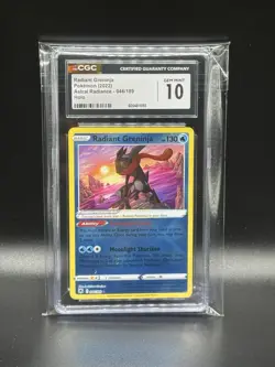 NEW CGC 10 Radiant Greninja 046/189 Astral Radiance Shiny Holo Rare Pokemon 1057 - Image 1