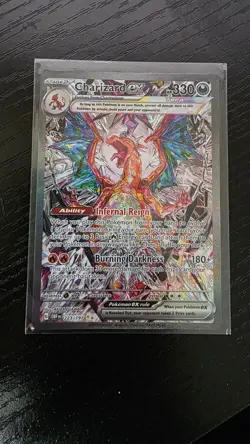Pokemon TCG Charizard ex 223/197 Obsidian Flames Holo Ultra Rare Full Art - Image 1