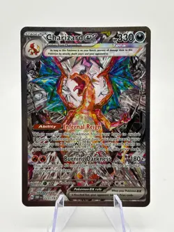 Pokemon TCG Obsidian Flames - Charizard EX 223/197 Special Illustration Rare LP - Image 1