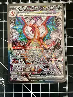Pokemon TCG Charizard ex 223/197 SIR Obsidian Flames Special Illustration Rare - Image 1
