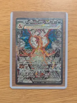 Pokemon TCG Obsidian Flames Charizard EX Card 223/197 NM Condition - Image 1