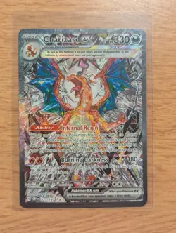 Pokemon TCG Obsidian Flames Charizard EX Card 223/197 NM Condition - Image 3