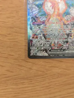 Pokemon TCG Obsidian Flames Charizard EX Card 223/197 NM Condition - Image 5