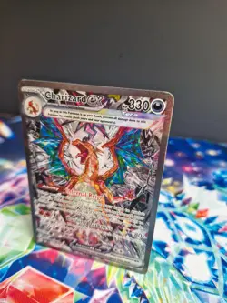 Pokemon TCG - Charizard ex - 223/197 - Obsidian Flames SIR - Full Art Holo - Image 2