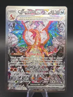 Pokemon TCG Charizard Ex 223/197 SIR Obsidian Flames Pack Fresh Out of Print - Image 1