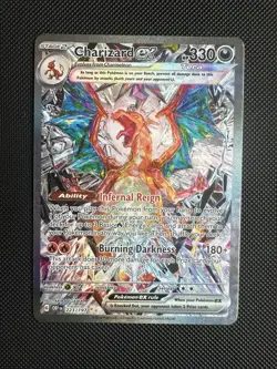 Pokemon TCG Charizard ex 223/197 Obsidian Flames SIR - Image 1