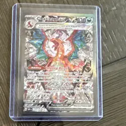 Pokemon TCG Charizard ex 223/197 Obsidian Flames SIR Full Art Holo Eng 330HP - Image 3
