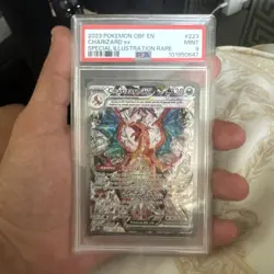 PSA 9 Charizard ex 223/197 Obsidian Flames SIR Ultra Rare Pokemon TCG MINT - Image 1