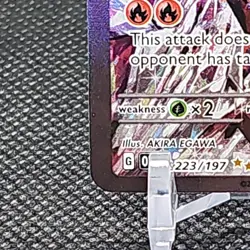 Pokemon TCG Charizard EX Sir Obsidian Flames 223/197 - Image 5