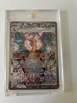 Pokemon TCG Obsidian Flames Charizard EX Card 223/197 Ace 9 - Image 1