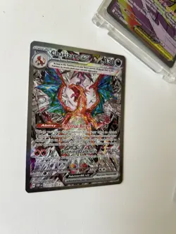 Pokemon TCG Obsidian Flames Charizard EX Card 223/197 Ace 9 - Image 2