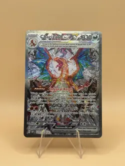 Pokemon TCG Charizard EX Obsidian Flames Holo Card 223/197 - Image 1