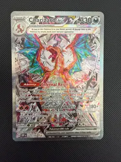 Pokemon TCG Charizard EX 223/197 Obsidian Flames Special Illustration Rare Card - Image 1