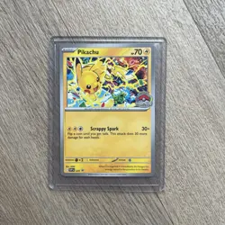Pikachu World Championship 2025 Promo SVP 225 Pokemon TCG NM - Image 1