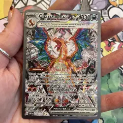 Pokemon TCG Charizard EX Card Obsidian Flames 223/197 Pack Fresh NM Condition - Image 3