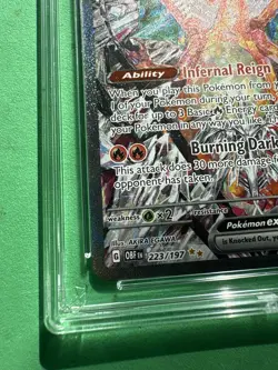 Pokemon TCG - ACE 9 Charizard ex 223/197 Obsidian Flames SIR Ultra Rare MINT - Image 4