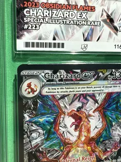 Pokemon TCG - ACE 9 Charizard ex 223/197 Obsidian Flames SIR Ultra Rare MINT - Image 5