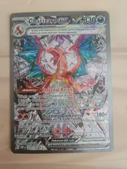 Pokemon TCG Charizard ex 223/197 Special Illustration Rare Obsidian Flames NM - Image 3
