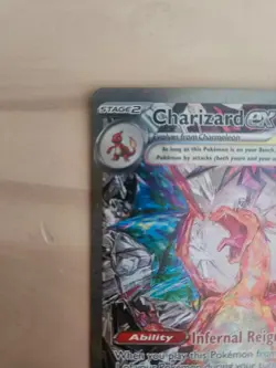 Pokemon TCG Charizard ex 223/197 Special Illustration Rare Obsidian Flames NM - Image 5