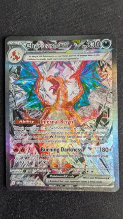 Charizard EX 223/197 Obsidian Flames Special Illustration TCG Pokemon Card NM - Image 1