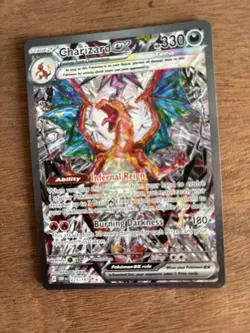 Pokemon TCG Charizard ex 223/197 SV03 Obsidian Flames SIR English - Image 2