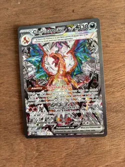 Pokemon TCG Charizard ex 223/197 SV03 Obsidian Flames SIR English - Image 5