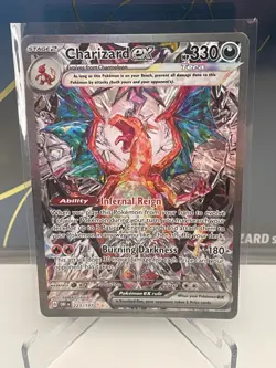 Pokemon TCG Charizard ex 223/197 Obsidian Flames Holo - Image 1
