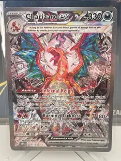 Pokemon TCG Charizard ex 223/197 Obsidian Flames Holo - Image 2