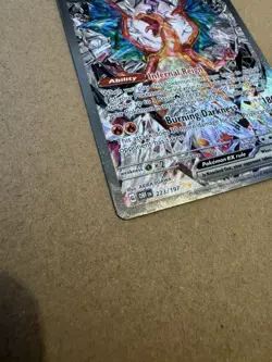 Pokemon TCG Charizard EX 223/197 Obsidian Flames Card - Image 4