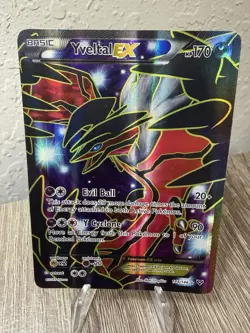 Pokemon TCG Yveltal EX Holo Full Art Ultra Rare Card 144/146 - Image 1