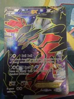 Pokemon TCG Yveltal EX Holo Full Art Ultra Rare Card 144/146 - Image 3