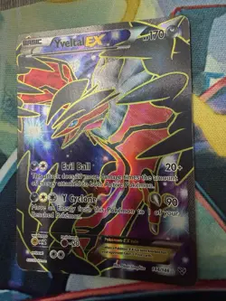 Pokemon TCG Yveltal EX Holo Full Art Ultra Rare Card 144/146 - Image 4