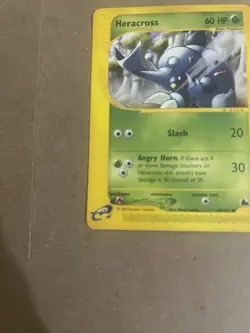 Heracross 64/144 Skyridge Regular Pokemon Card Single Pokemon WOTC - Image 2