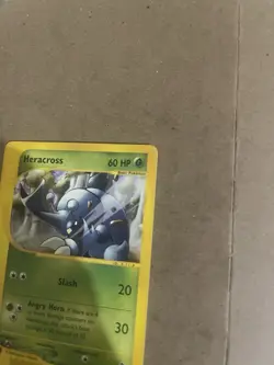 Heracross 64/144 Skyridge Regular Pokemon Card Single Pokemon WOTC - Image 4