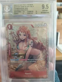 Championship 2023 CS Nami Trading Card Authentic Rare Limited Edition - Image 1