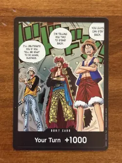 DON!! Card Trafalgar Law, Eustass Kid and Monkey.D.Luffy One Piece CCG - Image 1