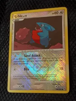 LP Gible 106/147 Reverse Holo pokemon card - Image 1