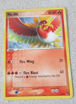 Ho-Oh 1/17 Rare - Pop Series 5 - Pokemon TCG Card - MP/HP - Image 1