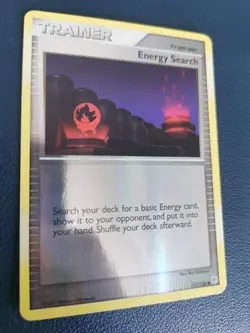 Pokemon Card Trainer Energy Search 117/130 Diamond & Pearl Base Set Reverse Holo - Image 2
