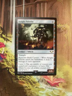 MTG Knight Paladin NM Universes Beyond: Warhammer 40K - Image 1