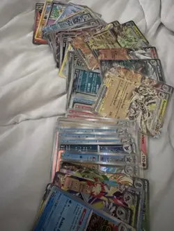 50 Pokemon Card Bulk Lot with| EX Holos reverse holos| - Image 1
