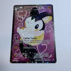 Emolga RC23/RC25 Legendary Treasures Full Art Holo Pokemon Card - LP - Image 1