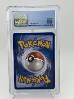 AMPHAROS 1/127 Platinum REVERSE HOLO RARE Pokemon TCG Card Graded CGC 7.5 - Image 4