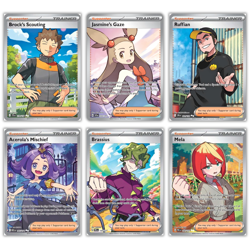 ONLY FULL ART! (Set of 6) Trainer Cards - Bulk Lot of NM Holo Rare Pokemon Cards - Image 1